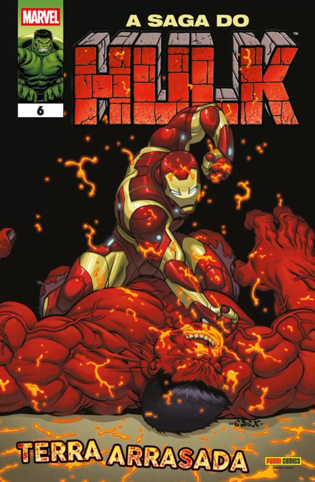 Capa de A Saga Do Hulk 06