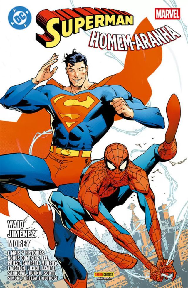 Capa de Superman/Homem-Aranha