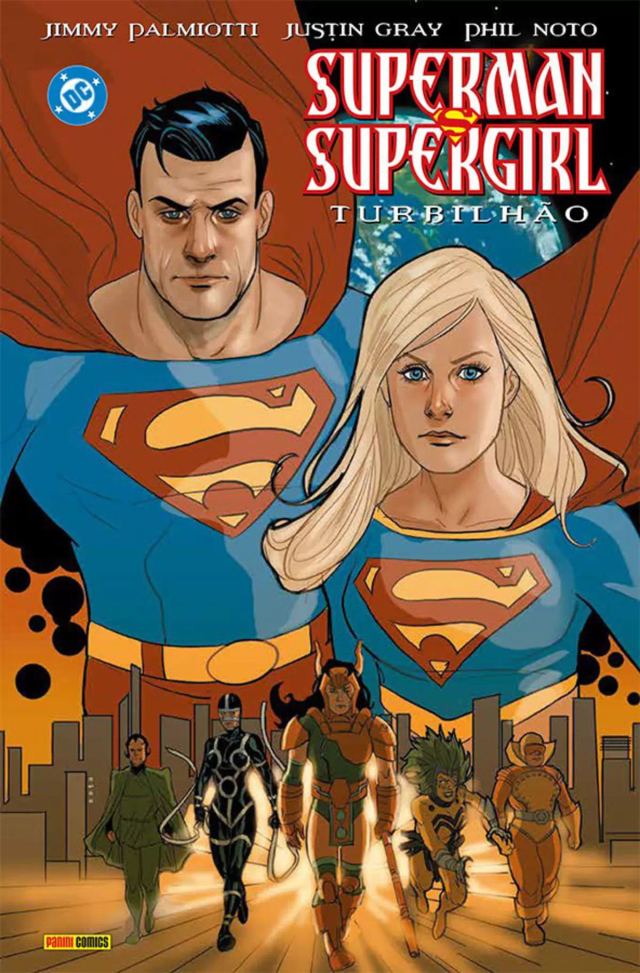 Capa de Superman E Supergirl: Turbilhão