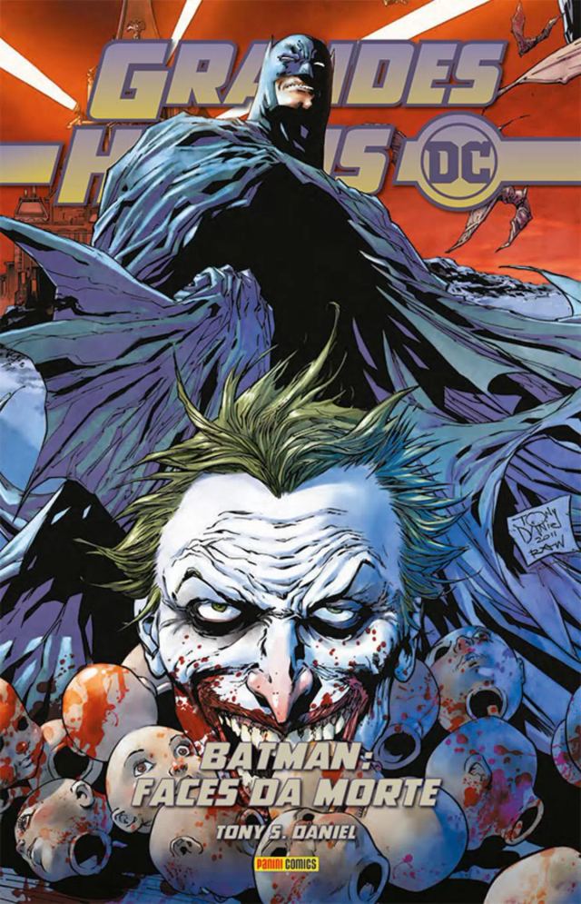 Capa de Grandes Heróis DC: Os Novos 52 Vol. 6 - Batman: Faces Da Morte