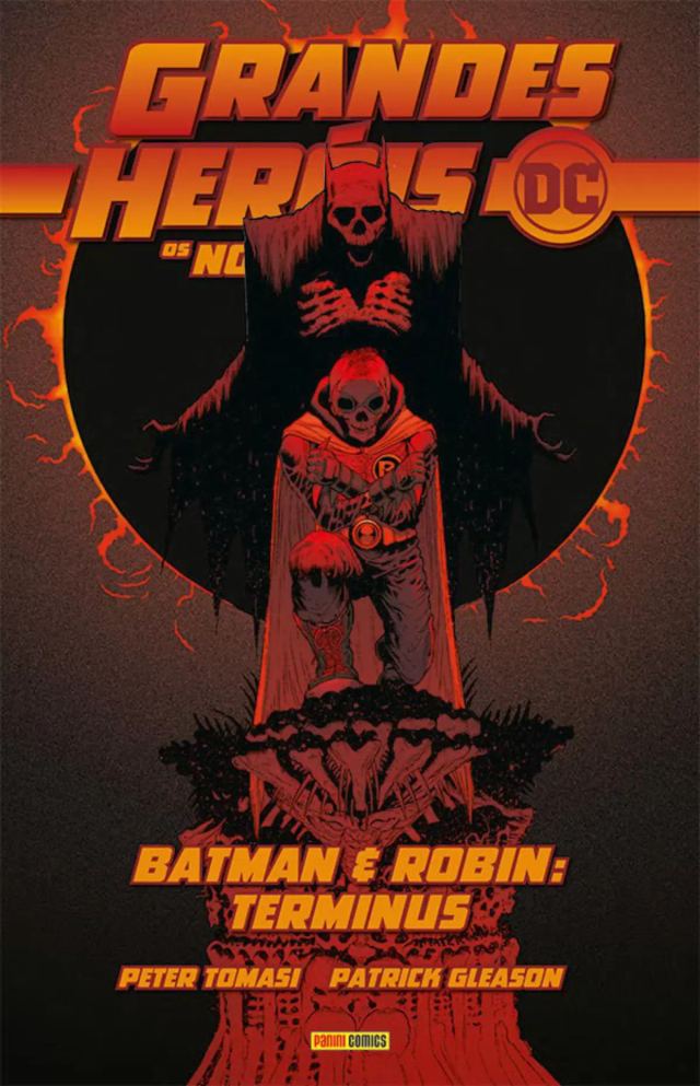 Capa de Grandes Heróis DC: Os Novos 52 Vol. 17 - Batman & Robin: Terminus