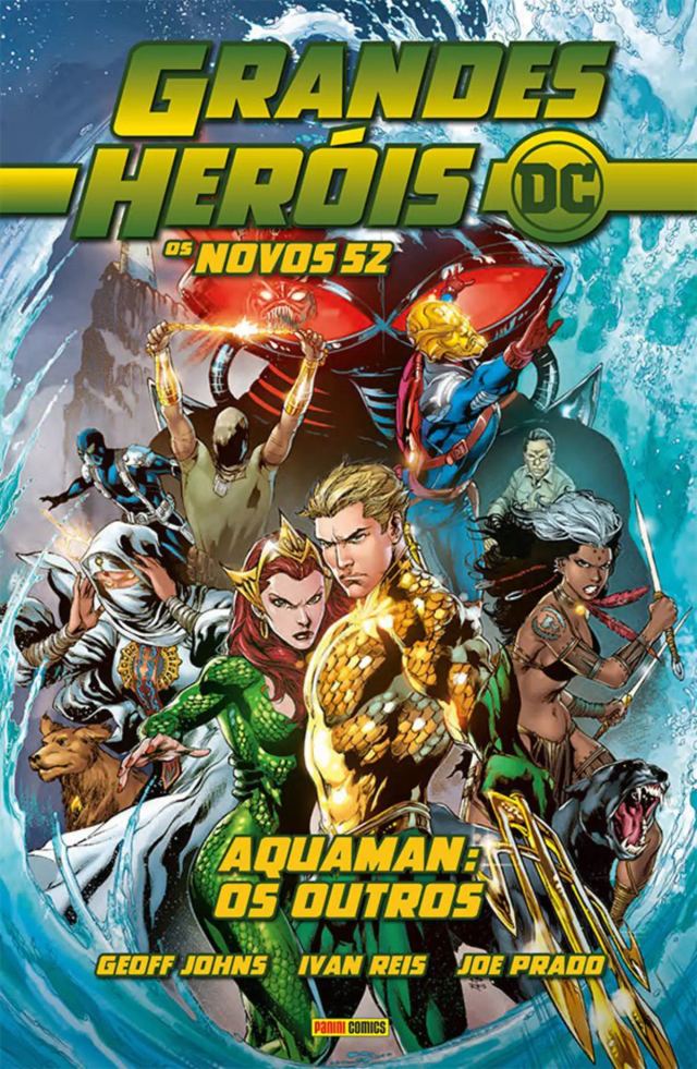 Capa de Grandes Heróis DC: Os Novos 52 Vol. 18 - Aquaman: Os Outros