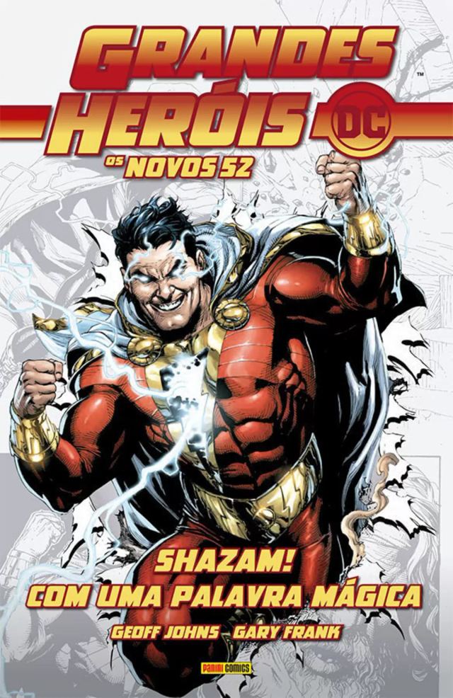 Capa de Grandes Heróis DC: Os Novos 52 Vol. 23 - Shazam!