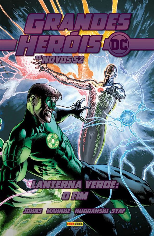 Capa de Grandes Heróis DC: Os Novos 52 Vol. 27 - Lanterna Verde: O Fim