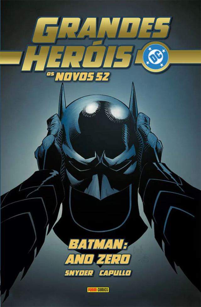 Capa de Grandes Heróis DC: Os Novos 52 Vol. 34 - Batman: Ano Zero - Cidade Secreta