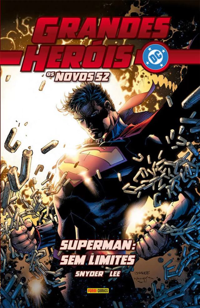 Capa de Grandes Heróis DC: Os Novos 52 Vol. 35 - Superman: Sem Limites