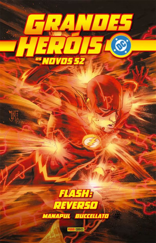 Capa de Grandes Heróis DC: Os Novos 52 Vol. 36 - Flash: Reverso
