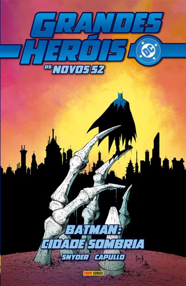 Capa de Grandes Heróis DC: Os Novos 52 Vol. 40 - Batman: Ano Zero - Cidade Sombria