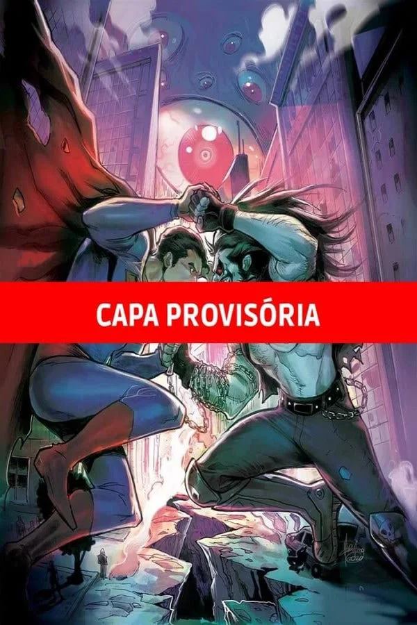 Capa de Superman Vs Lobo