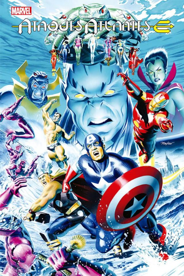 Capa de Ataques Atlantes Omnibus