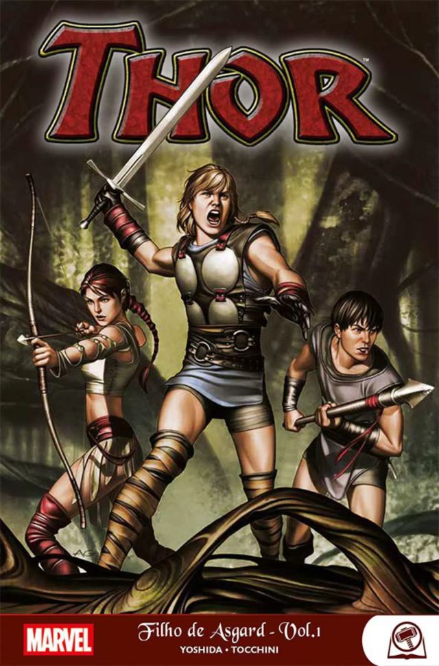 Capa de Thor Filho De Asgard Vol. 1