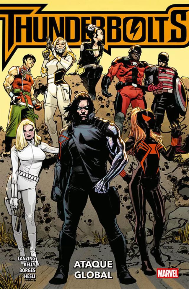 Capa de Thunderbolts: Ataque Global