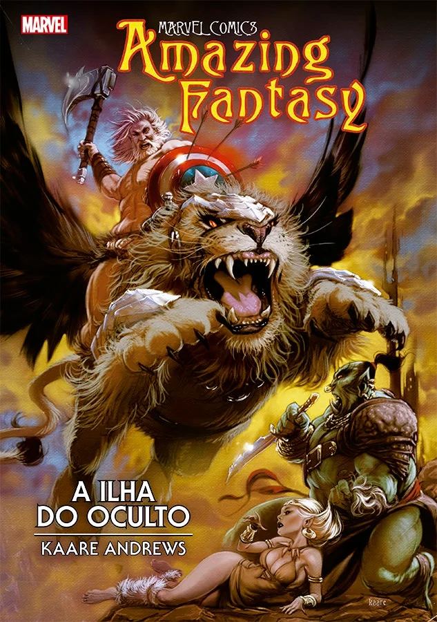 Capa de Amazing Fantasy: A Ilha Do Oculto