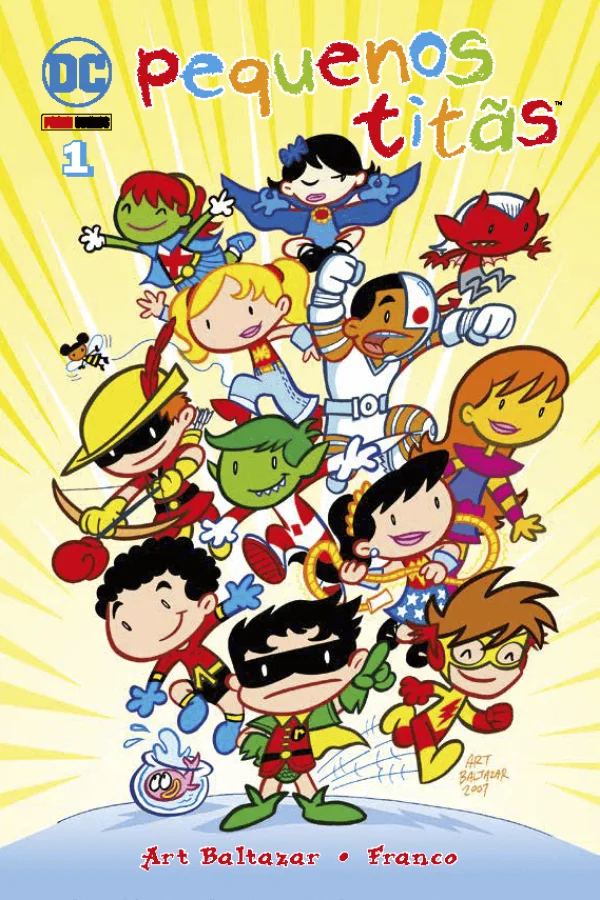 Capa de Pequenos Titãs Vol. 1
