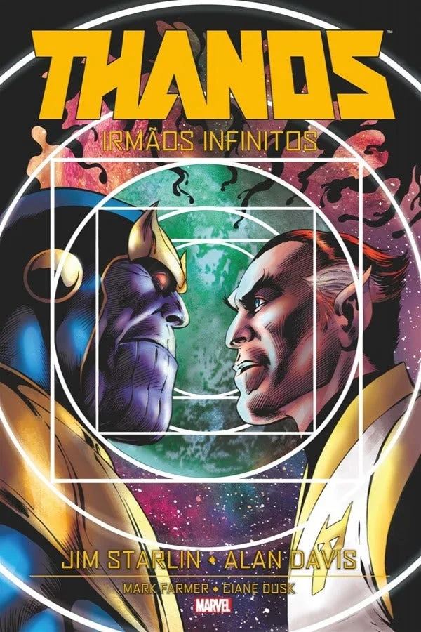 Capa de Thanos: Os Irmãos Do Infinito