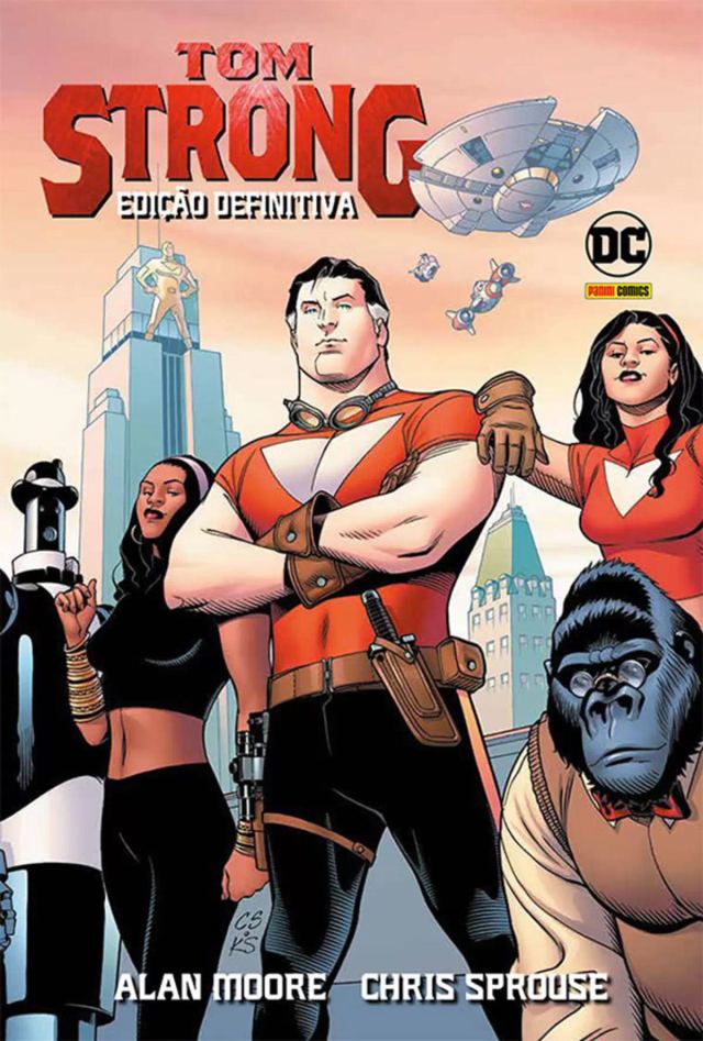 Capa de Tom Strong: Edição Definitiva Vol. 1