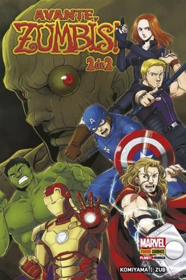 Capa de Avante, Zumbis! Vol. 2 (de 2)