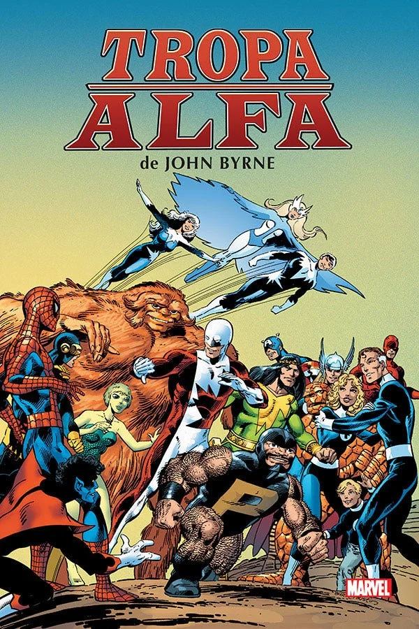 Capa de Tropa Alfa De John Byrne