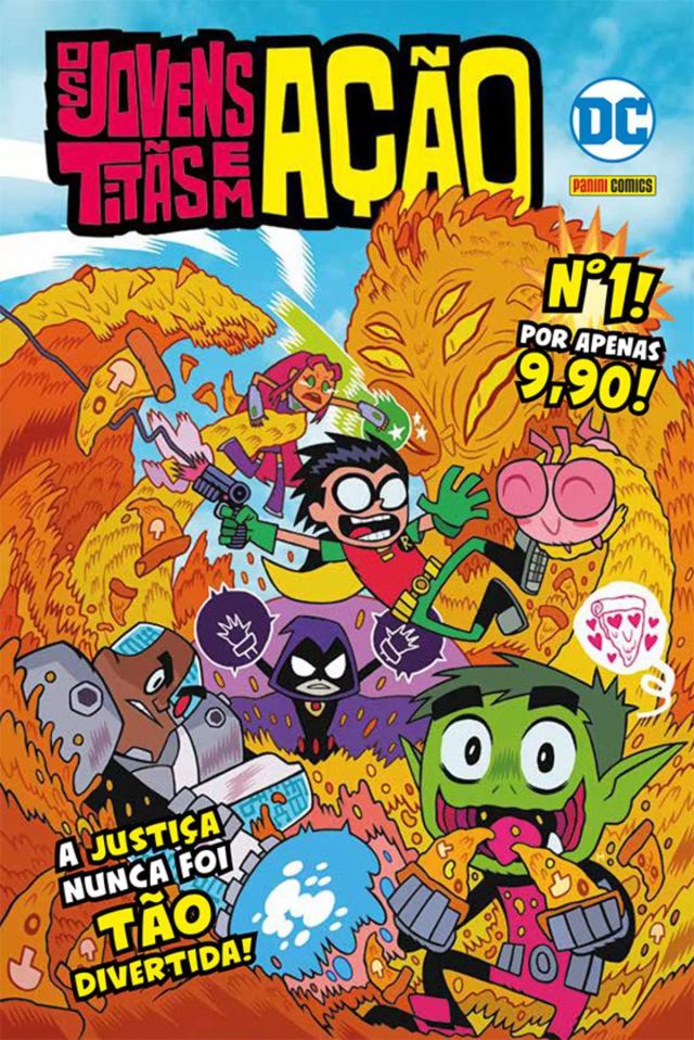 Capa de Jovens Titãs Em Ação 01