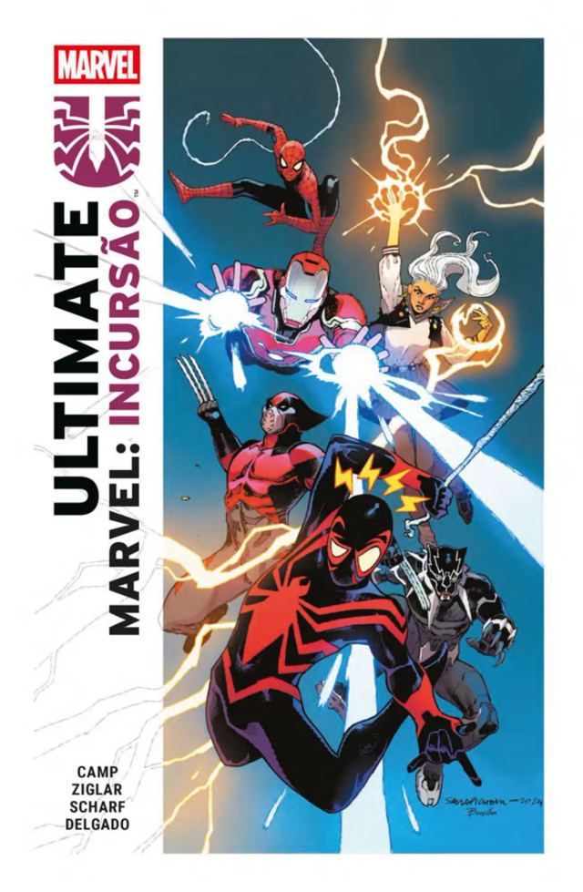Capa de Ultimate Marvel: Incursão