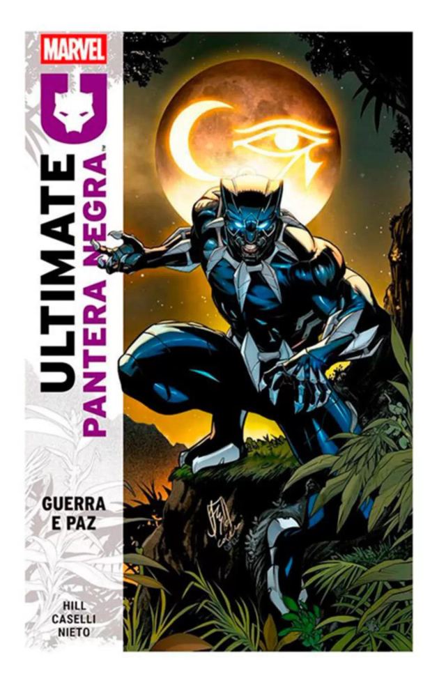 Capa de Ultimate Pantera Negra Vol. 1