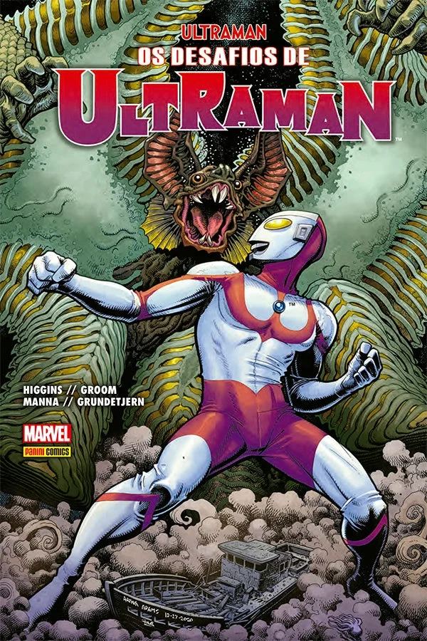 Capa de Ultraman Vol. 2: Os Desafios De Ultraman