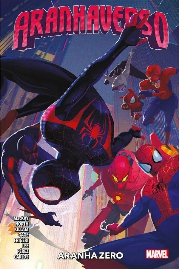 Capa de Aranhaverso: Aranha-zero