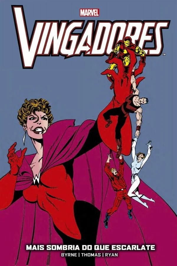 Capa de Vingadores: Mais Sombria Do Que Escarlate