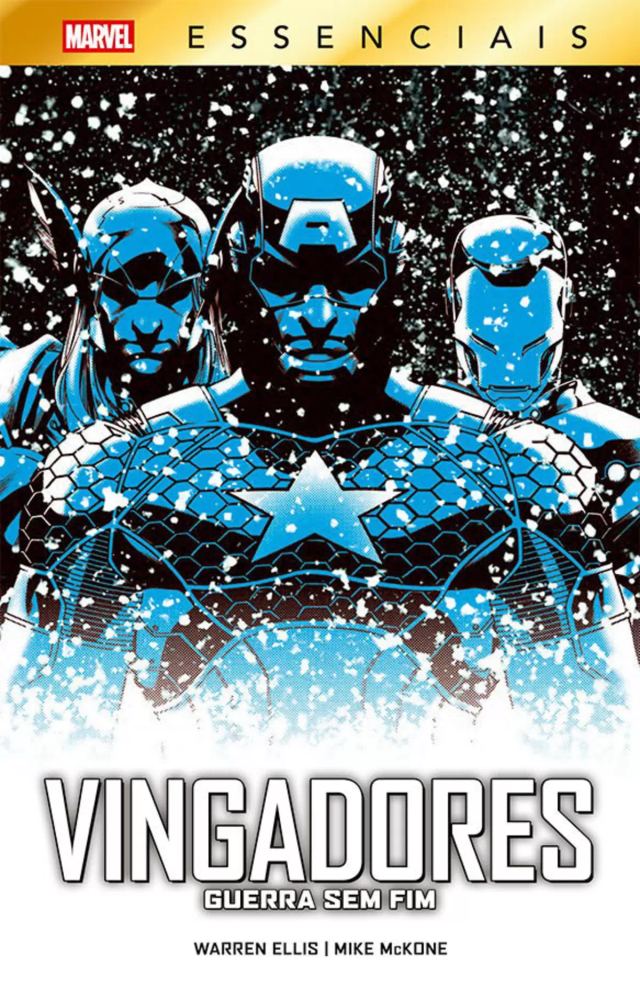 Capa de Vingadores: Guerra Sem Fim (Marvel Essenciais)