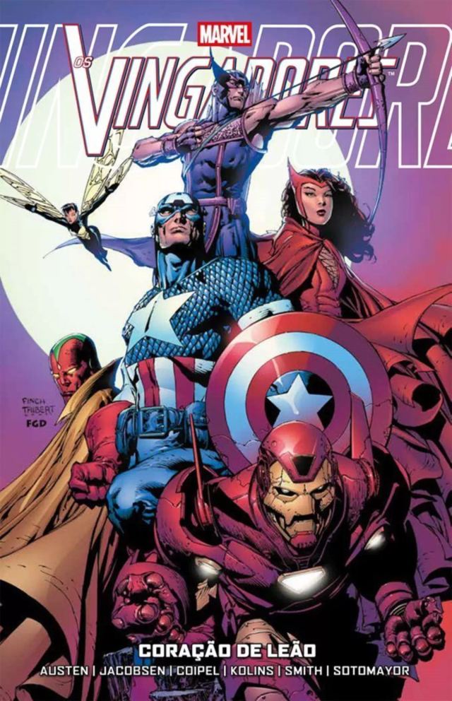Capa de Vingadores: Coração De Leão