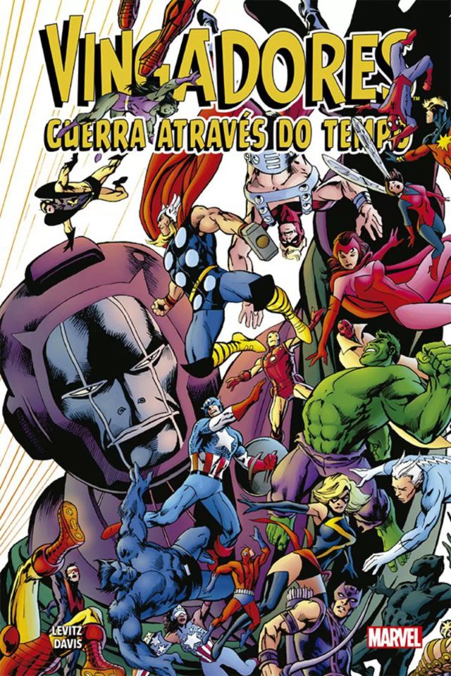 Capa de Vingadores: Guerra Através Do Tempo