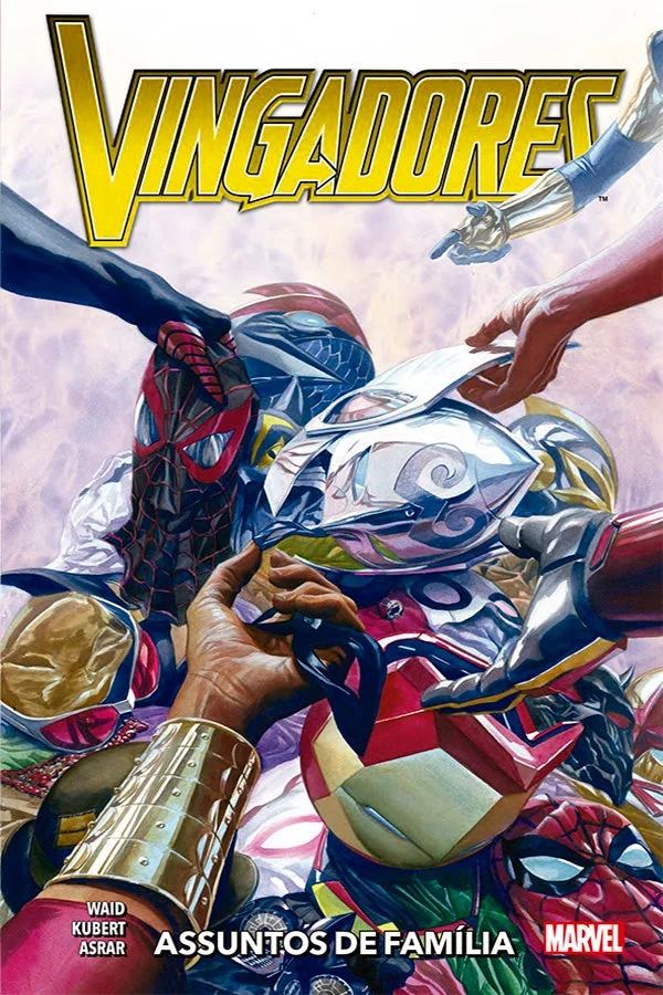 Capa de Vingadores Por Mark Waid Vol. 2