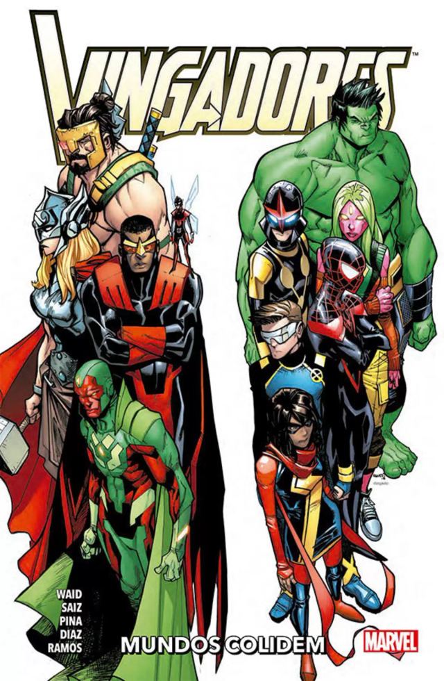 Capa de Vingadores Por Mark Waid Vol. 5