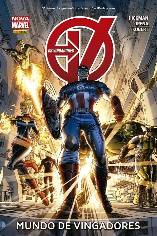 Capa de Os Vingadores: Mundo De Vingadores
