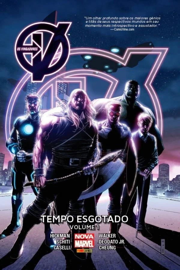 Capa de Vingadores: Tempo Esgotado Vol. 1