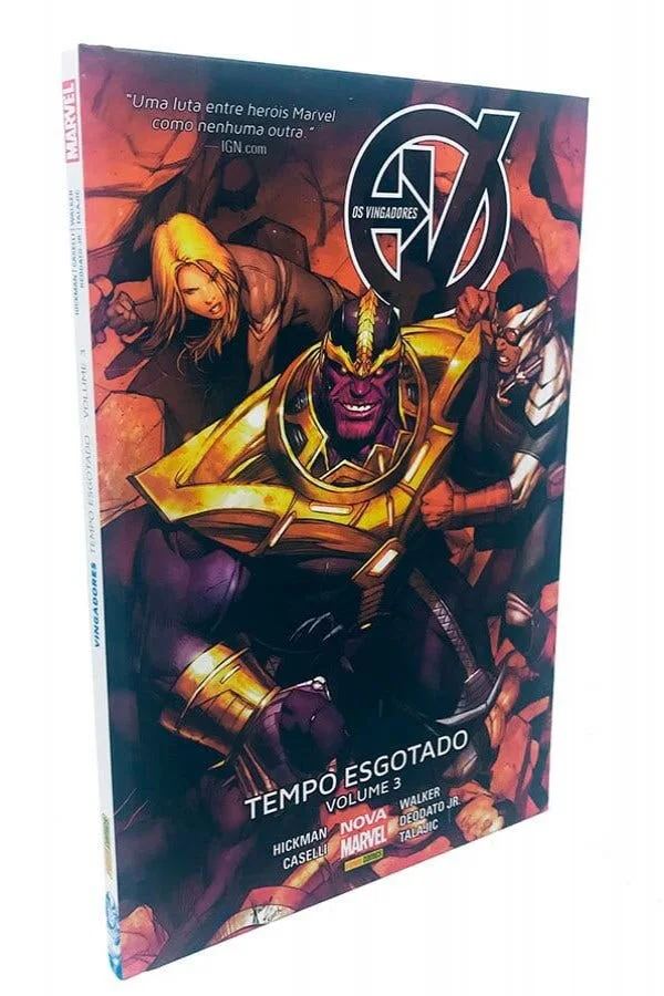 Capa de Vingadores: Tempo Esgotado Vol. 3
