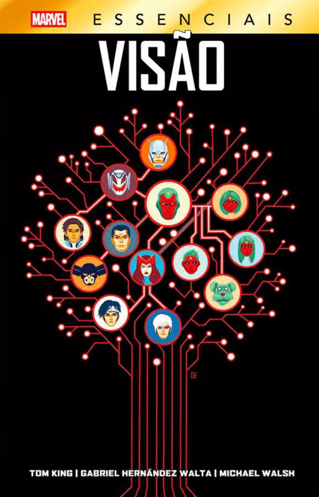 Capa de Visão (Marvel Essenciais)