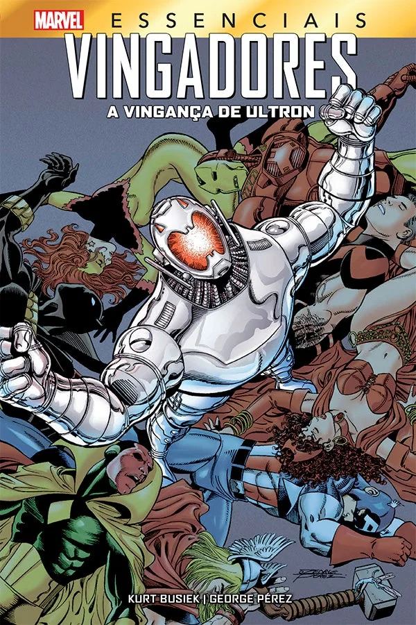 Capa de Vingadores: A Vingança De Ultron (Marvel Essenciais)