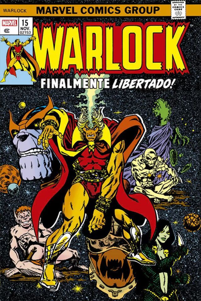 Capa de Adam Warlock Omnibus