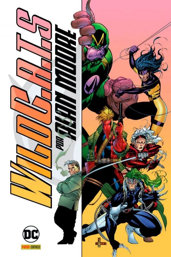 Capa de WildC.A.T.S. Por Alan Moore