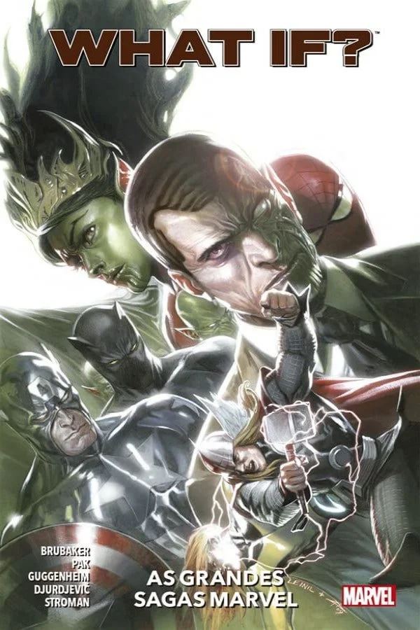 Capa de What If...? - As Grandes Sagas Marvel