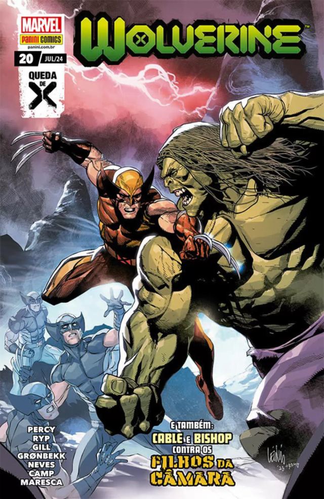 Capa de Wolverine (2022) Vol. 20