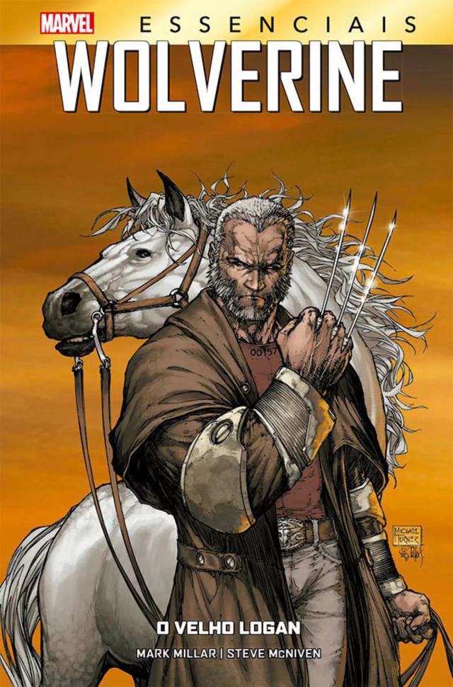 Capa de Wolverine: O Velho Logan (Marvel Essenciais)