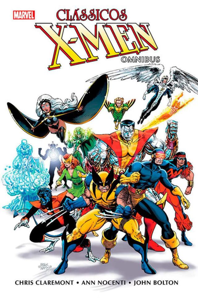 Capa de Clássicos X-Men (Omnibus)
