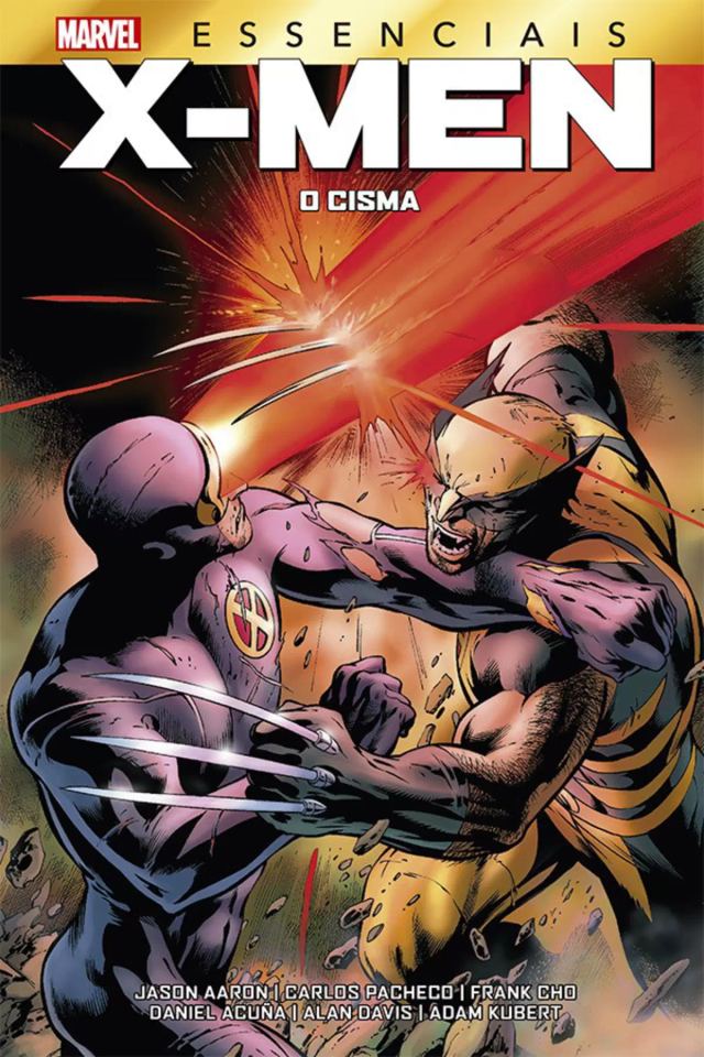 Capa de X-Men: O Cisma (Marvel Essenciais)