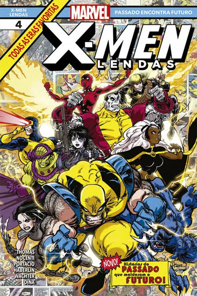 Capa de X-Men: Lendas Vol. 4