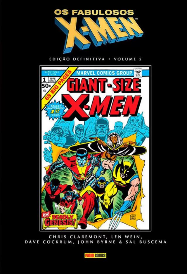 Capa de Os Fabulosos X-Men: Edição Definitiva Vol. 5