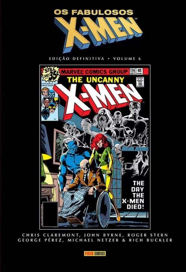 Capa de Os Fabulosos X-Men: Edição Definitiva Vol. 6