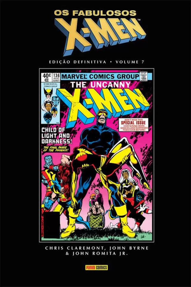 Capa de Os Fabulosos X-Men: Edição Definitiva Vol. 7