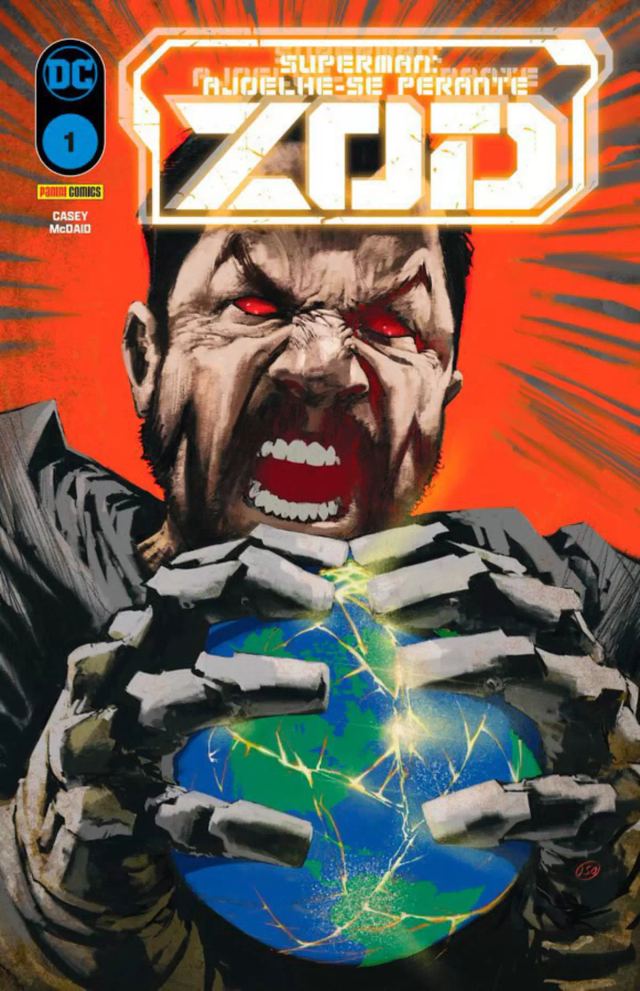 Capa de Superman: Ajoelhe-se Perante Zod Vol. 1